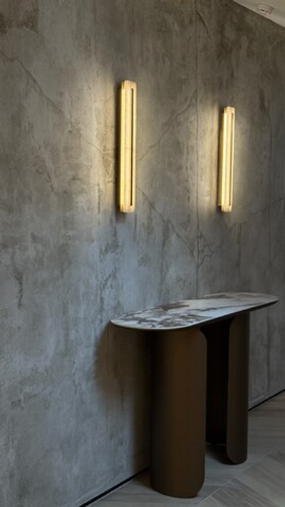 INTONACO QUARZO, состаренная стена