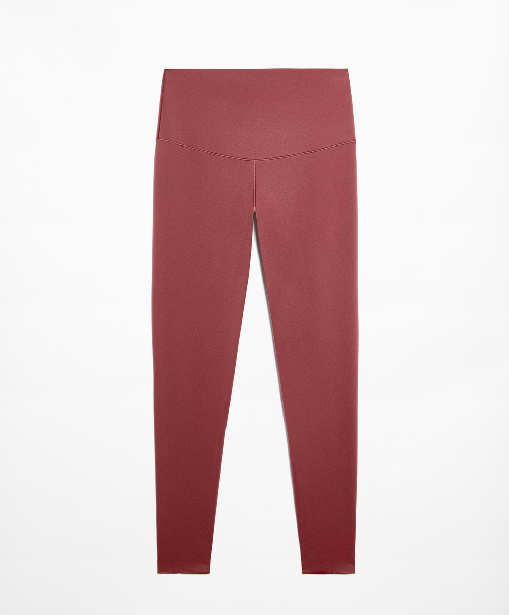 OYSHO Легинсы до щиколотки длиной 65 см с высокой посадкой Perfect-Adapt, темно-розовый