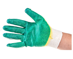 Перчатки Без бренда трикотажные с двойным латексным обливом 67851