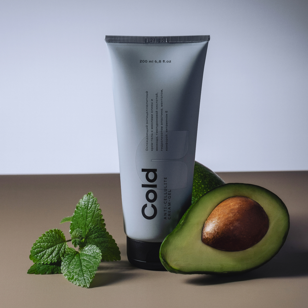 3D Slim Cosmetics Cold Антицеллюлитный крем-гель 200мл охлаждающий