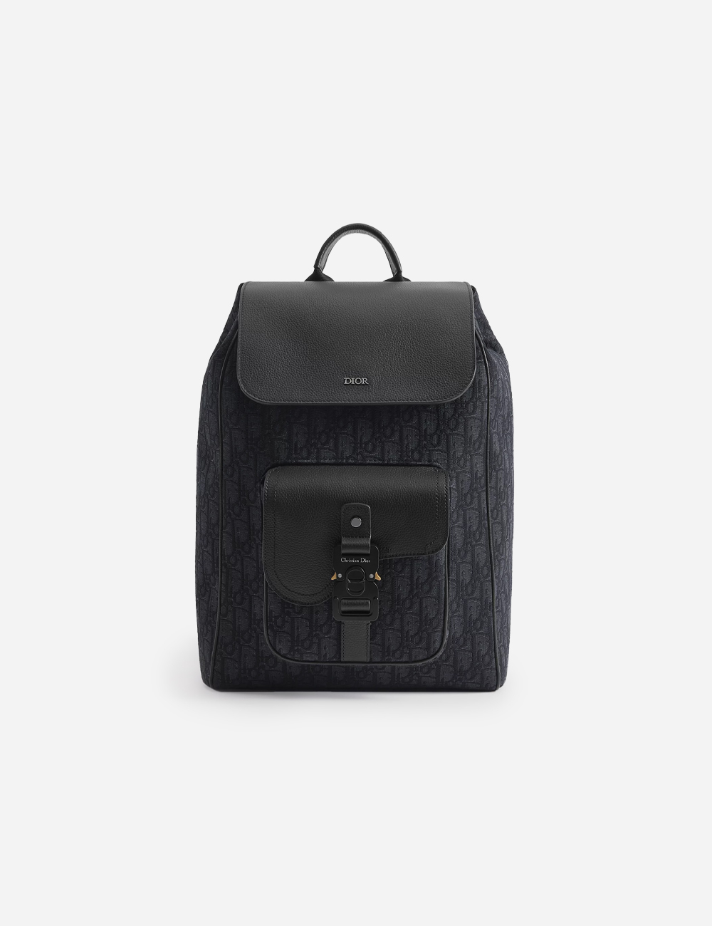 Рюкзак Dior Saddle Backpack "Black"
