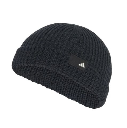 Шапка зимняя Adidas Fisherman - black/white