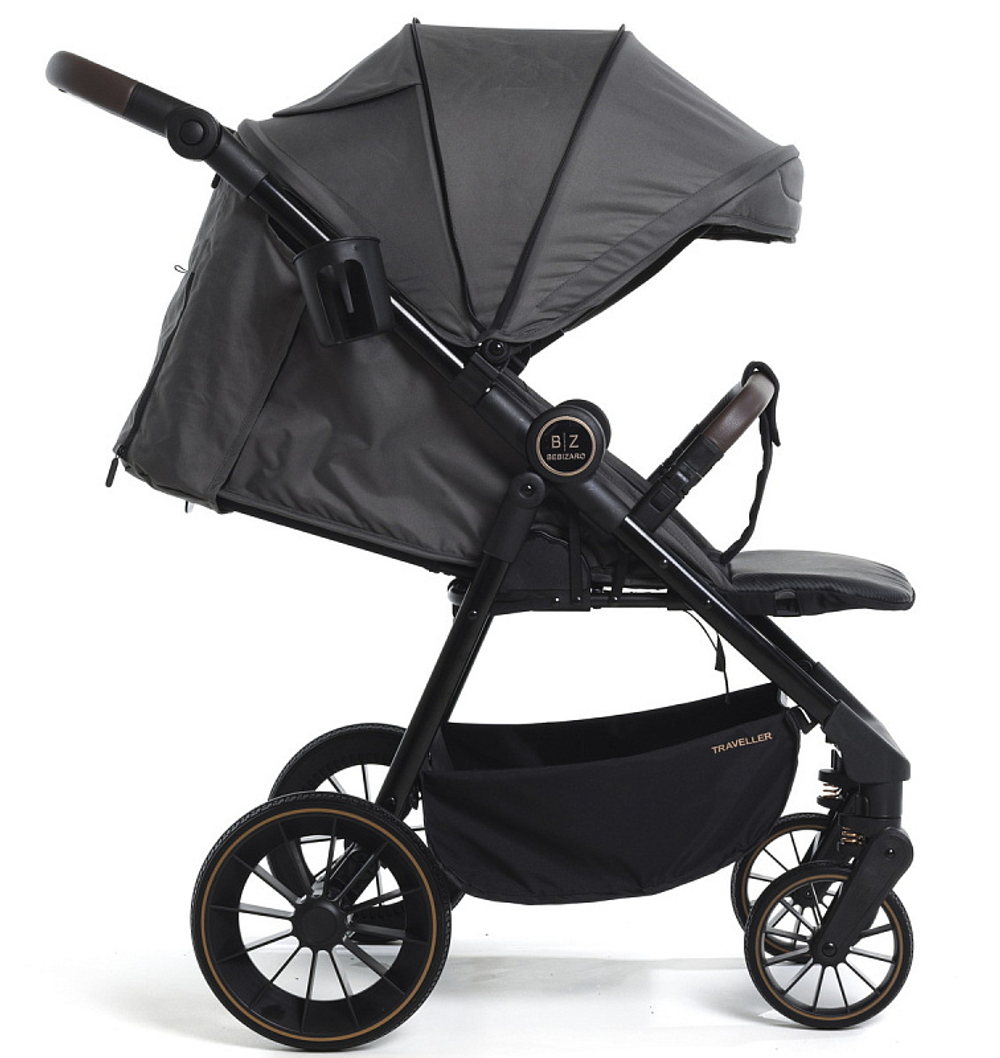 Прогулочная коляска Bebizaro Traveller BD211 (BZBE/02) Graphite