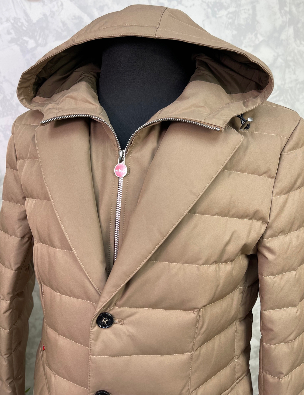 Пуховик с подстёжкой Kiton