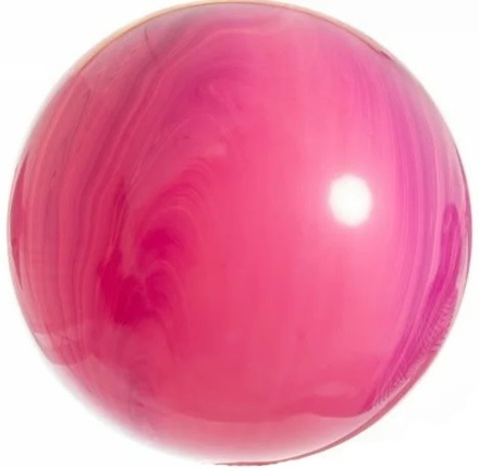 Большой шар "Малиново-фиолетовый агат" 90 см