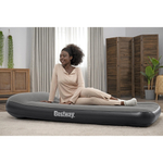 Матрас надувной Bestway, 188х99х30 см, 671BQ, нас встроен, электр, флок, 150 кг