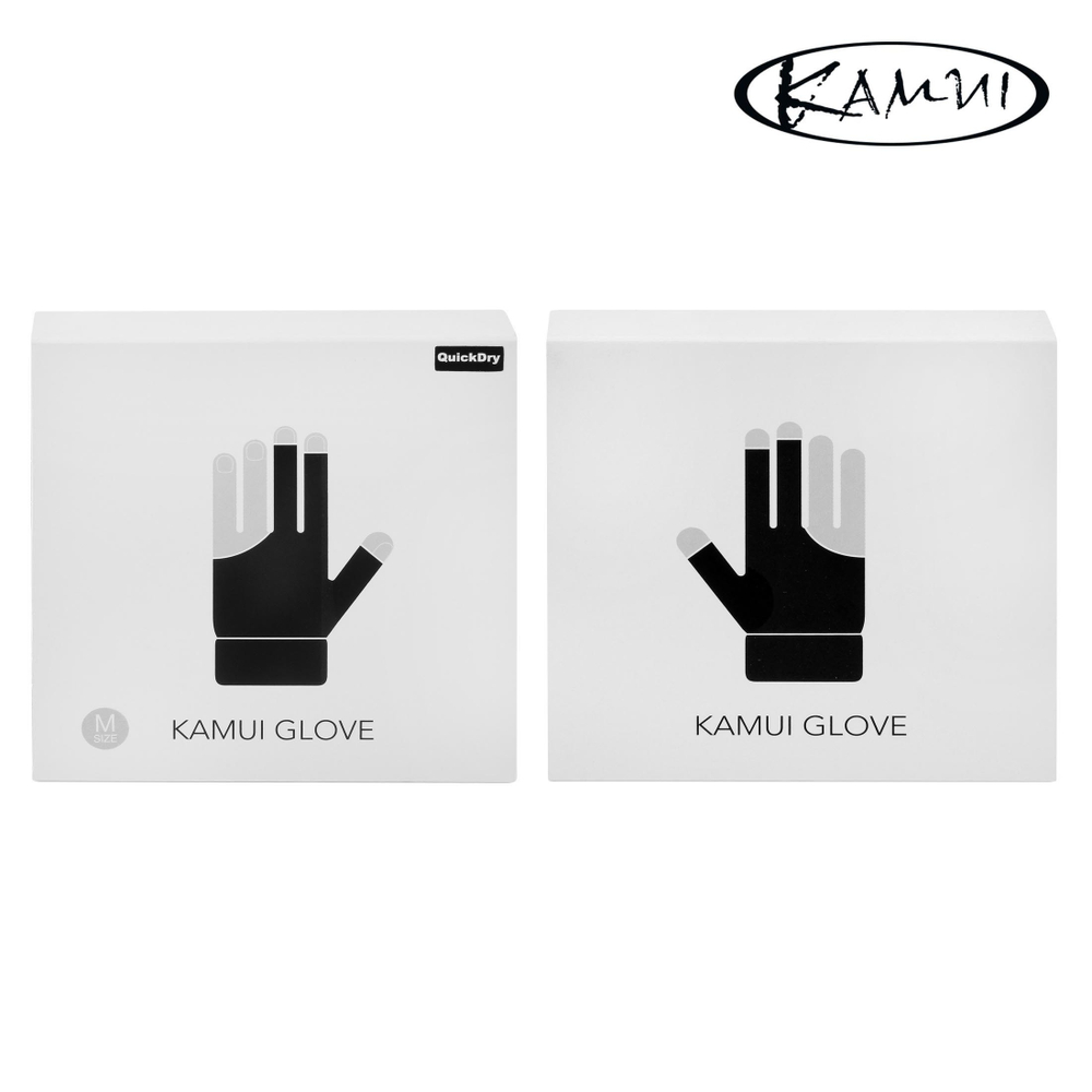 Перчатка для бильярда "Kamui QuickDry" черная левая M
