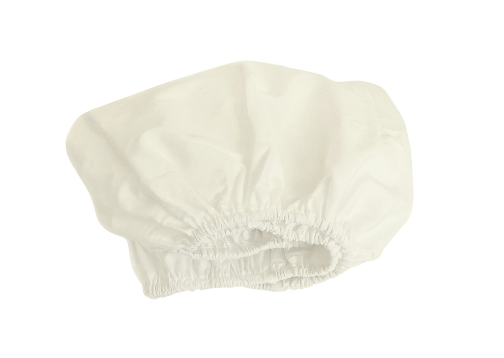 Простынь для прямоугольного матраса 60*120 см (молочный, сатин)