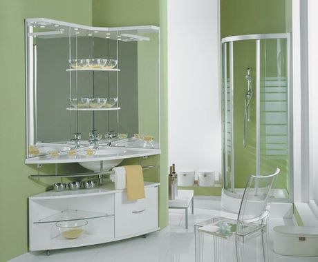 Зеркало AQUATON Корнер дополнительное правое