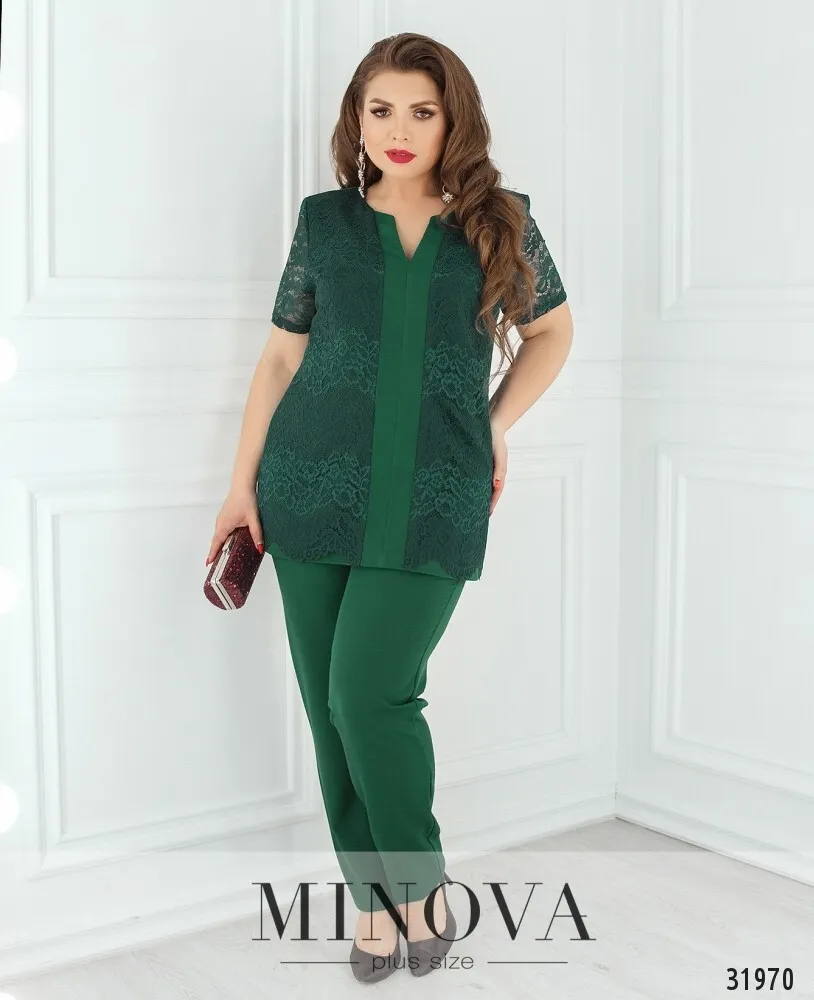 Костюм 353-зеленый Minova