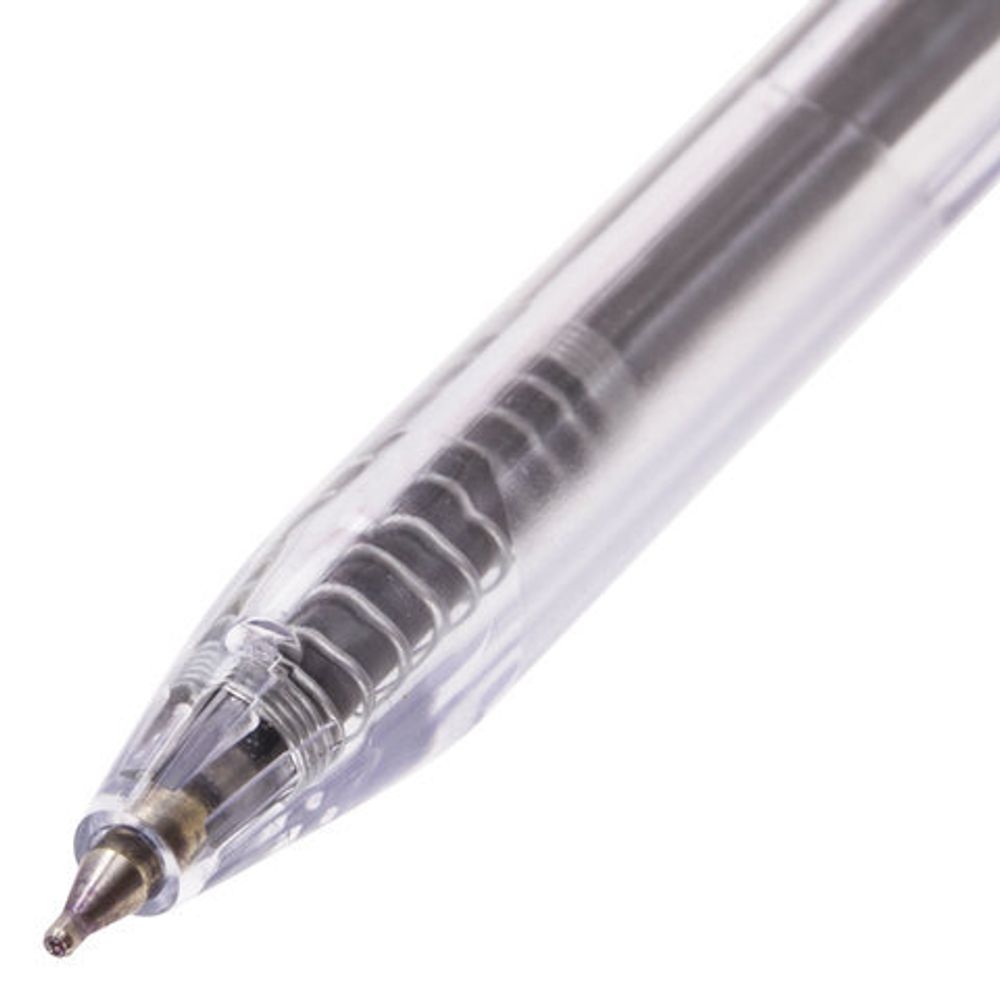 Ручка шариковая масляная автоматическая BRAUBERG "Extra Glide R", СИНЯЯ, трёхгранный корпус, узел 0,7 мм, линия письма 0,35 мм, 142932