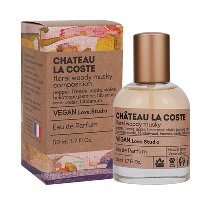 Вода парфюмерная Vegan Love Studio Château La Coste (Веган Лав Студио Шато Ла Косте) - 50ml for women