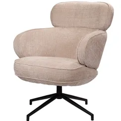 Крутящееся кресло Tuman, бежевый шенилл