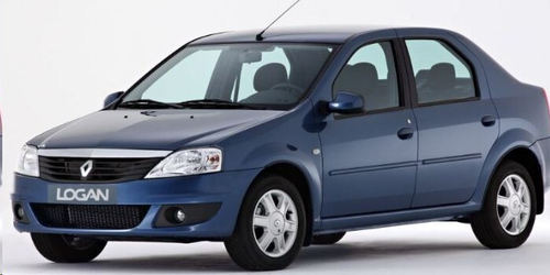 Стекло двери задн. Renault Logan лев. до 2014 г. (KMK Glass)