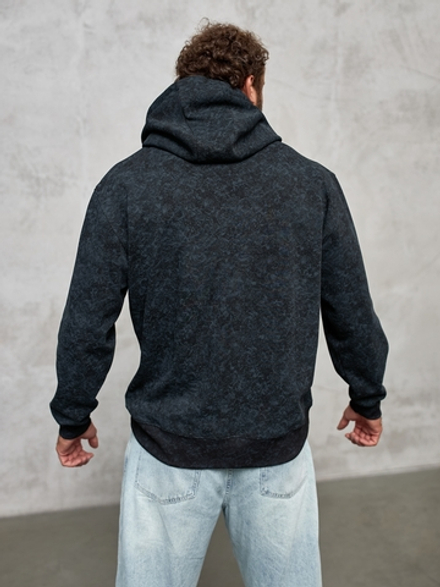 Толстовка демисезонная мужская LEGENDA Князь Владимир черная