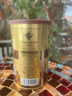 Кофе турецкий обжаренный на дровах "Nuri Toplar" 250гр, ж/б