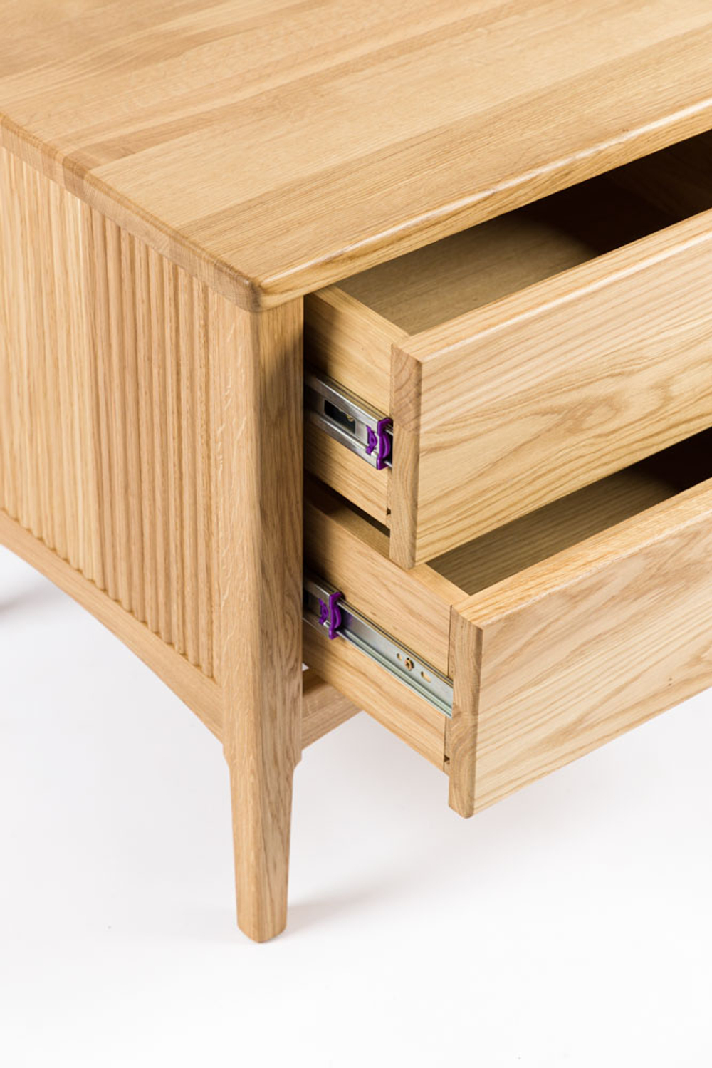 Прикроватная дизайнерская тумба из дуба Shole