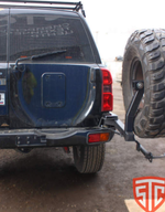 Калитка в штатный бампер Nissan Patrol Y61 с 2004 г.в.