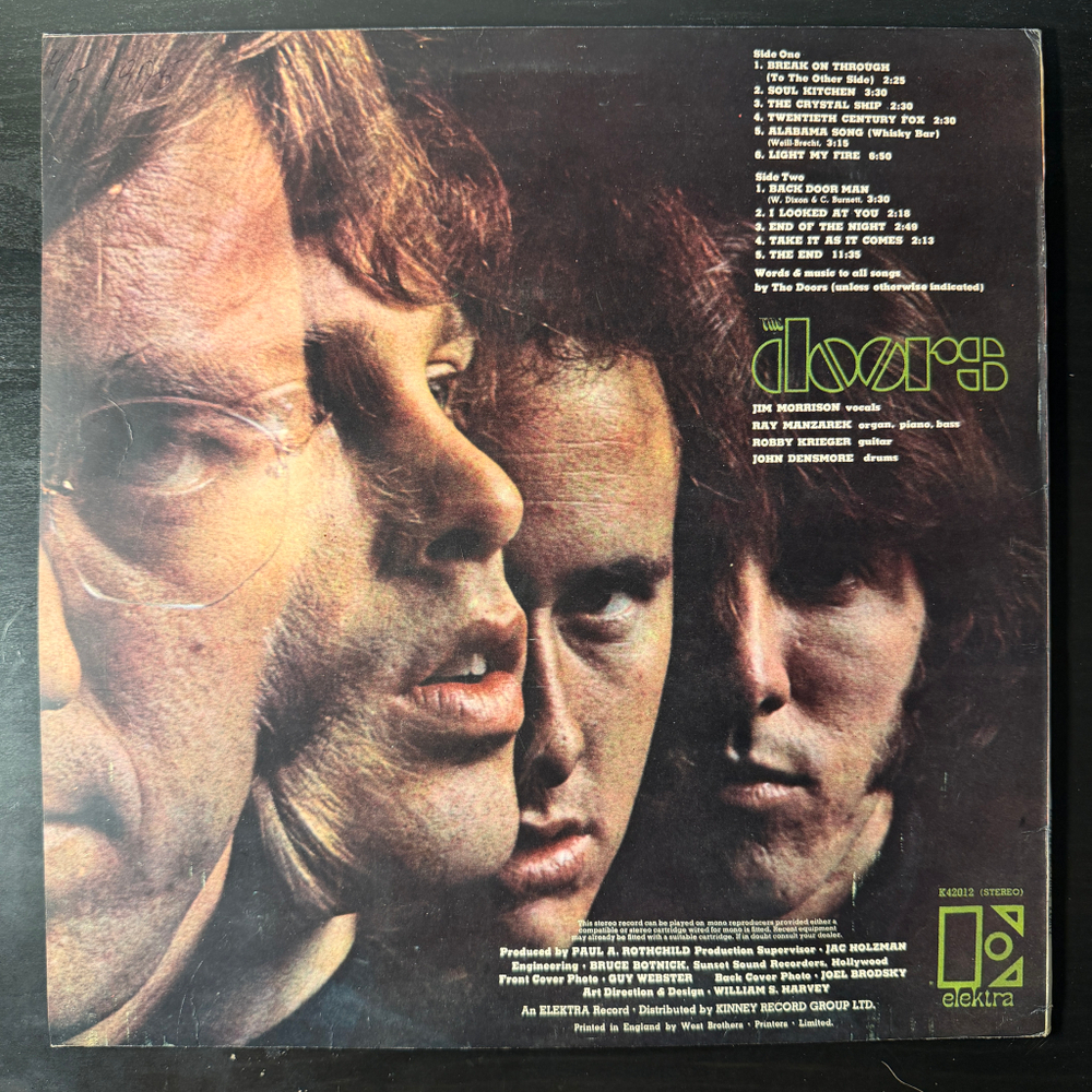 The Doors ‎– The Doors (Англия)