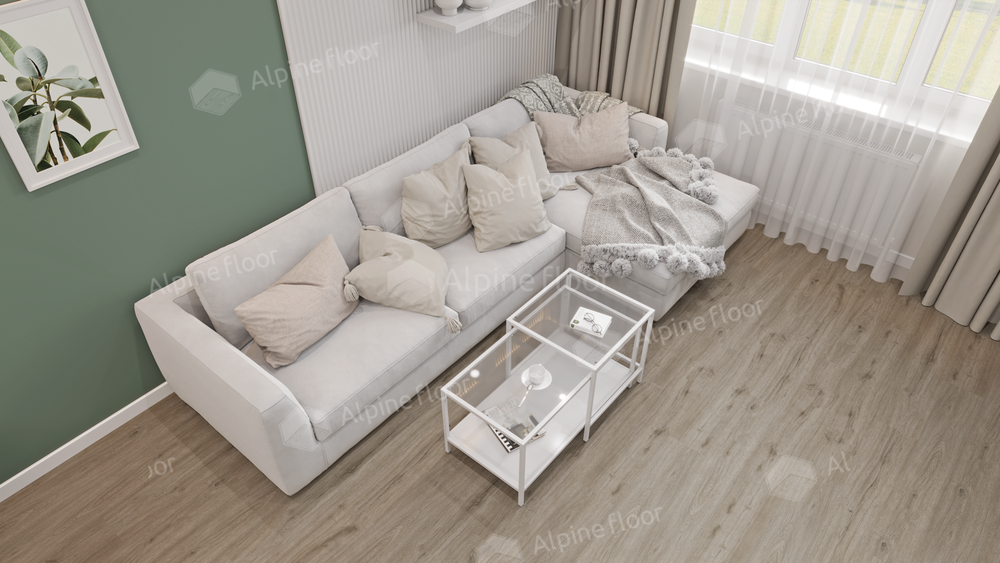 SPC ламинат Alpine Floor Solo Plus Прэсто ЕСО 14-801
