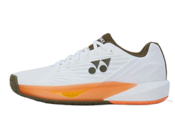 Женские Кроссовки теннисные Yonex Power Cushion Eclipsion 5 - white/brown