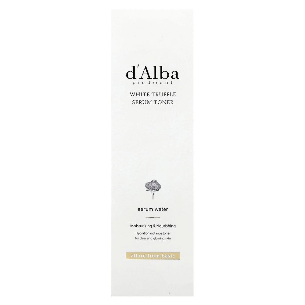 d'Alba, Сыворотка-тоник с белым трюфелем, 180 мл (6,08 жидк. Унции)
