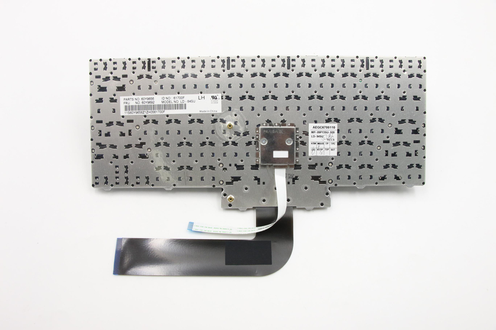 Клавиатура для Ноутбука Lenovo LenovoThinkPad E14 / E40 / E50 раскладка - русская, черная (60Y9692)