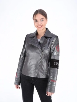 Косуха кожаная весна натуральная