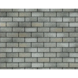 Фасадная плитка Технониколь Hauberk Серо-бежевый кирпич (в уп. 20 шт./2 м2)