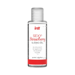 Красные трусики со стимулирующими бусинами и массажным гелем Sliding Gel Strawberry в комплекте