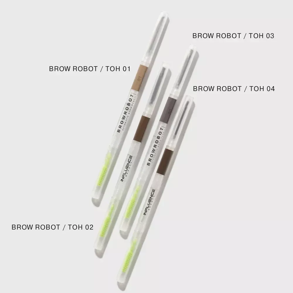 Карандаш для бровей Influence Beauty Brow Robot автоматический - 01