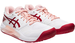 Женские Кроссовки теннисные Asics Gel-Challenger 13 Clay - white/cranberry