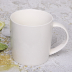 Кружка керамическая 350мл «Белая» средняя