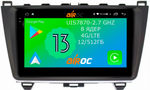 Магнитола для Mazda 6 2007-2012 (GH) - Airoc 2K AU-2415 на Android 13, TS20, 12/512Гб, SIM-слот