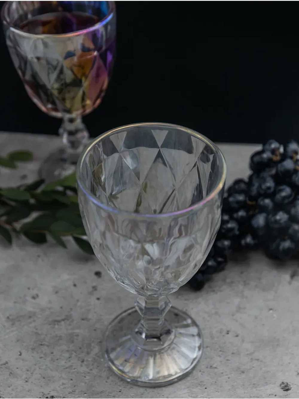 Набор фужеров для вина, 330 мл, 6 шт. перламутровый