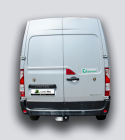 Фаркоп(прицепное) Лидер-Плюс для RENAULT MASTER (фургон) 2010 - ... г. в.(паспорт и сертификат в комплекте)(без электрики)R121-FC