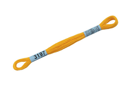 Мулине  "Gamma", 100% хлопок, 8 м, №3197