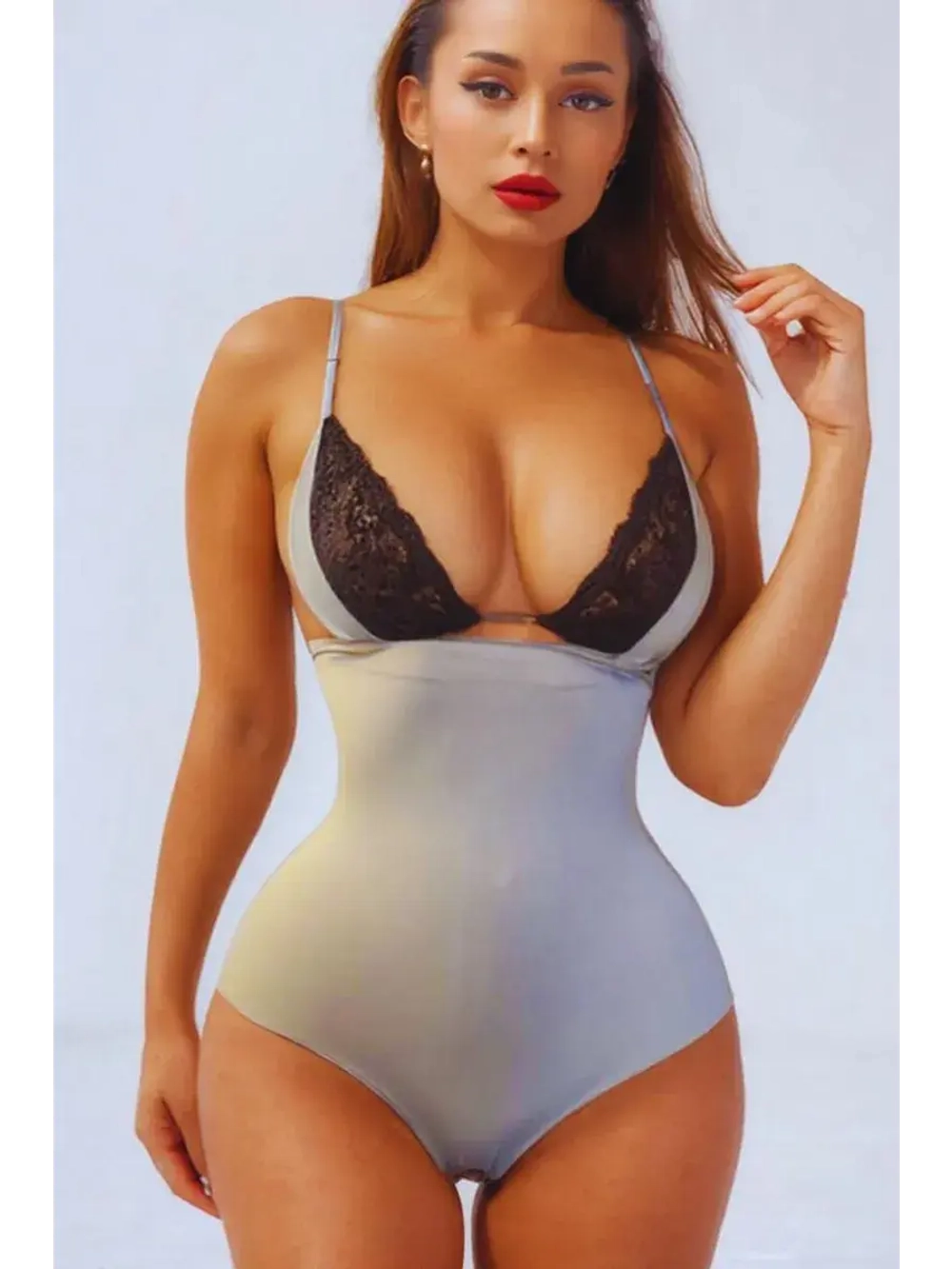 Супер утягивающие трусы с высокой талией без косточек