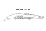Воблер LureMax GRASPER 110F MR-048 18,5 г.