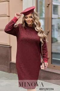 Платье 2396-красный Minova