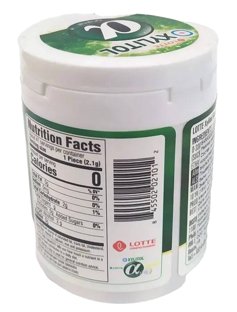 Жевательная резинка Lotte Xylitol классическая 86 г 6 шт