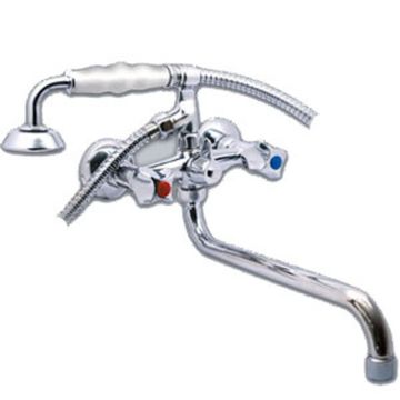 Смеситель ванна Казань 1/2 рез (КСМ-197) ПЛАСТИК.