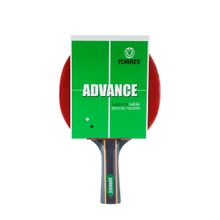 Ракетка для н/т TORRES Advance, TT0004, для любителей, накладка 1,8 мм, конич. ручка