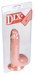 Реалистичный фаллос на присоске Dix Dong With Suction Cup 8''(18 см , телесный) (Цвет: телесный)