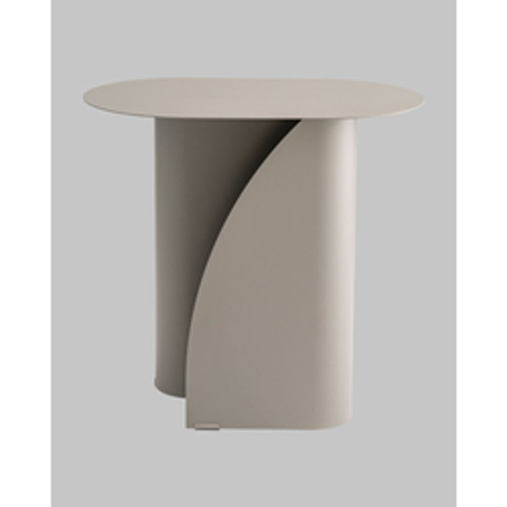 Журнальный столик Yvaine металл темно-серый