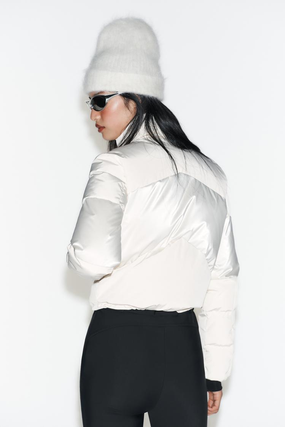 ZARA ВЕТРОЗАЩИТНЫЙ И ВОДОНЕПРОНИЦАЕМЫЙ КОМБИНЕЗОН RECCO®, ЭКРЮ