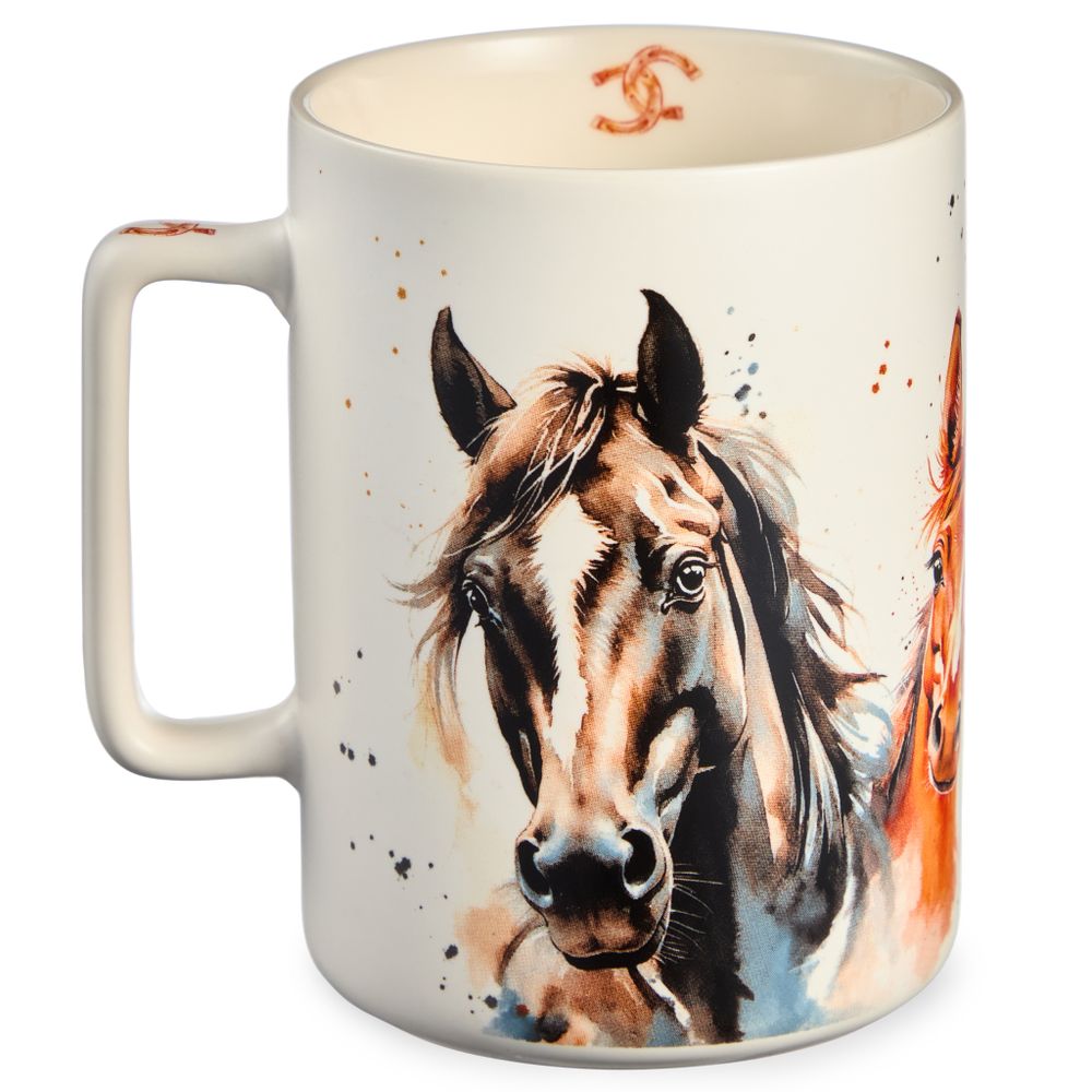 КРУЖКА LEFARD "КОНИ В ДЕЛЕ" 400МЛ