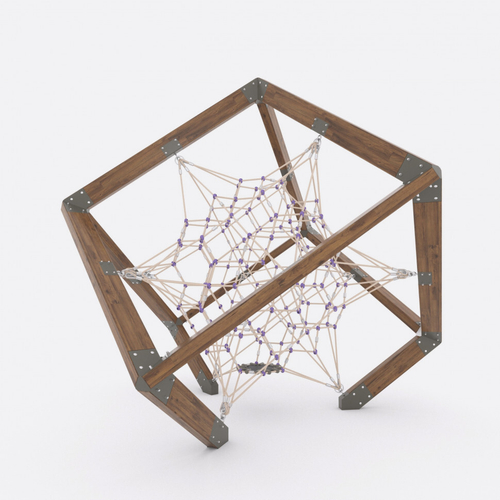 Канатная игровая конструкция (ЛГ0013)