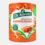 Хлебцы Кукурузно-рисовые Карамельные без глютена Dr.Korner 90г