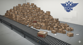 "Почта России" остановила экспорт товаров в США